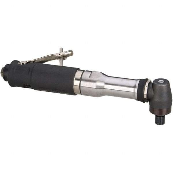 Dynabrade - 1/4" Collet, Angle Handle, Air Angle Die Grinder - 18,000 RPM, Rear Exhaust, 41 CFM, 0.7 hp, 90 psi, 1/4 NPT Inlet - All Tool & Supply