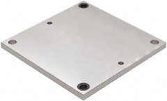 Jergens - 14" Long x 14" Wide Steel Fixture Plate - 3/4" Plate Thickness - All Tool & Supply