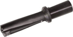 Kyocera - 3.54" Max Drill Depth, 3xD, 30mm Diam, Indexable Insert Drill - 2 Inserts, 1" Shank Diam, Whistle Notch Shank - All Tool & Supply