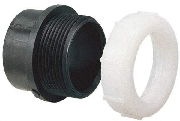 NIBCO - 1-1/4", ABS Drain, Waste & Vent Pipe Trap Adapter - Spig x SJ - All Tool & Supply