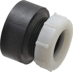 NIBCO - 1-1/2 x 1-1/4", ABS Drain, Waste & Vent Pipe Trap Adapter - Hub x SJ - All Tool & Supply