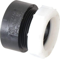 NIBCO - 1-1/2", ABS Drain, Waste & Vent Pipe Trap Adapter - Hub x SJ - All Tool & Supply