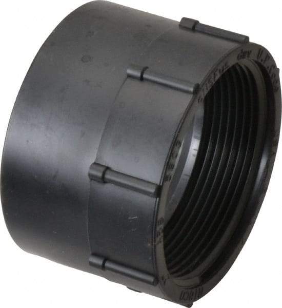 NIBCO - 2", ABS Drain, Waste & Vent Pipe Adapter - Hub x FIPT - All Tool & Supply