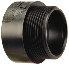 NIBCO - 1-1/4", ABS Drain, Waste & Vent Pipe Adapter - Hub x MIPT - All Tool & Supply