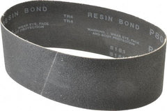 Made in USA - 3" Wide x 21" OAL, 80 Grit, Silicon Carbide Abrasive Belt - Silicon Carbide, Medium, Coated, X/Y Weighted Cloth Backing, Wet/Dry, Series S181 - All Tool & Supply