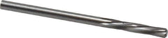 Magafor - #30 Solid Carbide 6 Flute Chucking Reamer - Spiral Flute, 0.1283" Straight Shank, 19/32" Flute Length, 2-1/4" OAL - All Tool & Supply