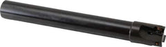 Kennametal - 7/8" Cut Diam, 0.396" Max Depth of Cut, 3/4" Shank Diam, 6.7" OAL, Indexable Square Shoulder End Mill - EC10.., EP10.. Inserts, Cylindrical Shank, 0° Lead Angle, Through Coolant - All Tool & Supply