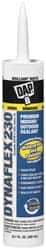 DAP - 10.1 oz Cartridge White Acrylic & Latex Caulk - -30 to 180°F Operating Temp, 30 min Tack Free Dry Time - All Tool & Supply