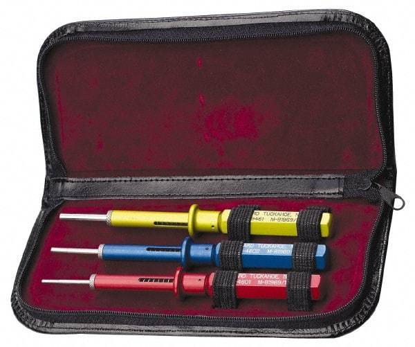 Jonard Tools - Pin Extraction Tool Set - For Use with Contact Size 12, Contact Size 16, Contact Size 20 - All Tool & Supply