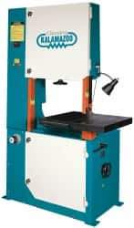 Clausing - 40 Inch Throat Capacity, Variable Speed Pulley Vertical Bandsaw - 50 to 5200 SFPM, 5 HP, Three Phase - All Tool & Supply