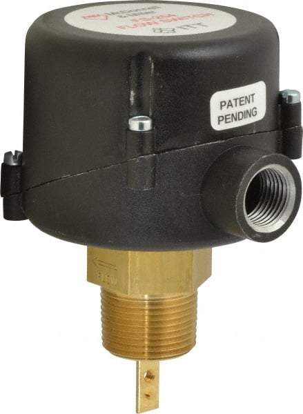 McDonnell & Miller - 160 psi, Brass Housing, General Purpose Flow Switch - 5.1 to 131.1 GPM, 120 VAC Voltage - All Tool & Supply