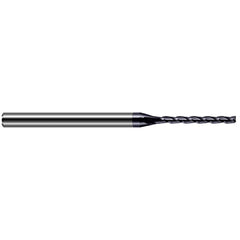 Harvey Tool - Square End Mills; Mill Diameter (Inch): 1/8 ; Mill Diameter (Decimal Inch): 0.1250 ; Length of Cut (Inch): 1-1/8 ; Length of Cut (Decimal Inch): 1.1250 ; Material: Solid Carbide ; Finish/Coating: AlTiN - Exact Industrial Supply