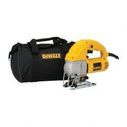 DeWALT - 5.5 Amp, 3,100 SPM, 1 Inch Stroke Length, Electric Jigsaw - 120V, 45° Cutting Angle - All Tool & Supply