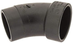 NIBCO - 2", ABS Drain, Waste & Vent Pipe 45 Elbow - Hub x Hub - All Tool & Supply