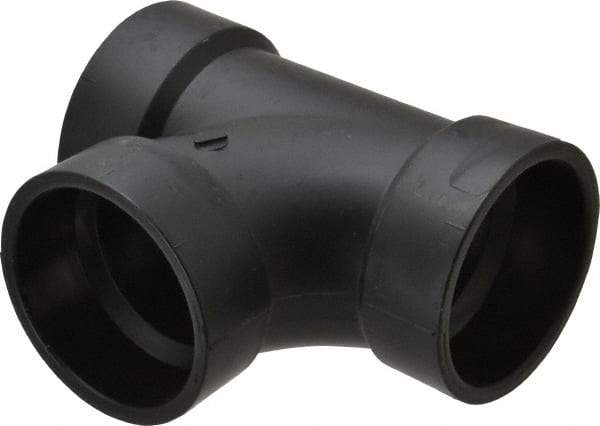 NIBCO - 1-1/2", ABS Drain, Waste & Vent Pipe Sanitary Tee - Hub x Hub x Hub - All Tool & Supply