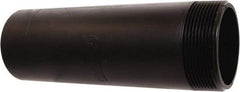 NIBCO - Threaded x Unthreaded Drain Pipe Nipple - 3 x 10" Pipe, ABS - All Tool & Supply