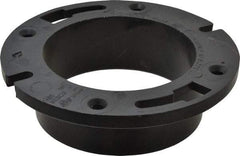 NIBCO - 4" Pipe, 5-3/8" OD, ABS Closet Flange Hub - 180° Max Working Temp, Hub End Connections - All Tool & Supply