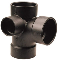 NIBCO - 3 x 3 x 3 x 1-1/2", ABS Drain, Waste & Vent Pipe - All Hub - All Tool & Supply