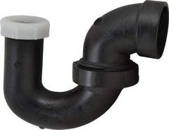 NIBCO - 1-1/2 x 1-1/4", ABS Drain, Waste & Vent Pipe P Trap with Union - Hub x SJ - All Tool & Supply