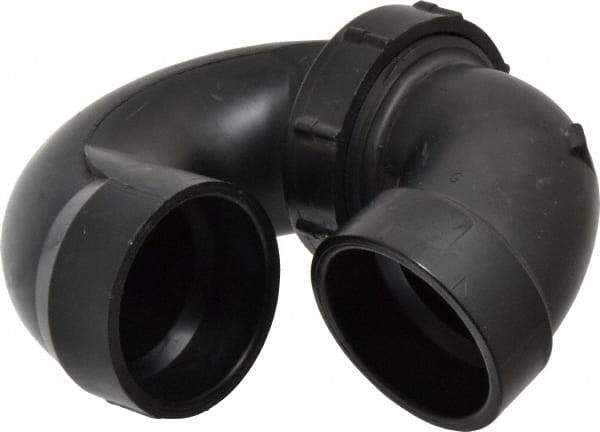 NIBCO - 1-1/2", ABS Drain, Waste & Vent Pipe P Trap with Union - Hub x Hub - All Tool & Supply