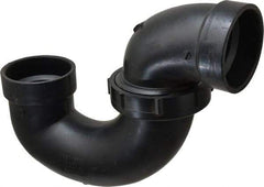 NIBCO - 2", ABS Drain, Waste & Vent Pipe P Trap with Union - Hub x Hub - All Tool & Supply