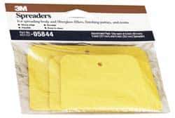 3M - Assorted Spreaders for Body Fillers & Finishing Putties - Plastic - All Tool & Supply