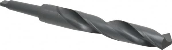 Interstate - 1-1/2", 3MT 118° Point High Speed Steel Taper Shank Drill Bit - All Tool & Supply