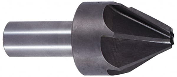 Interstate - 3/16" Head Diam, 3/16" Shank Diam, 6 Flute 60° Cobalt Countersink - All Tool & Supply