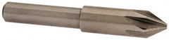 Interstate - 5/16" Head Diam, 1/4" Shank Diam, 6 Flute 60° Cobalt Countersink - All Tool & Supply