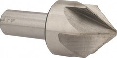 Interstate - 2" Head Diam, 1" Shank Diam, 6 Flute 90° Cobalt Countersink - All Tool & Supply