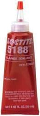 Loctite - 50 mL Tube Red Polyurethane Joint Sealant - -65 to 300°F Operating Temp, 24 hr Full Cure Time, Series 5188 - All Tool & Supply