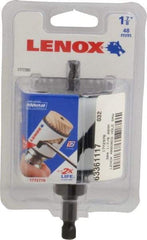 Lenox - 1-7/8" Diam, 1-9/16" Cutting Depth, Hole Saw - Bi-Metal Saw, Toothed Edge - All Tool & Supply