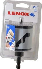 Lenox - 2-1/8" Diam, 1-9/16" Cutting Depth, Hole Saw - Bi-Metal Saw, Toothed Edge - All Tool & Supply