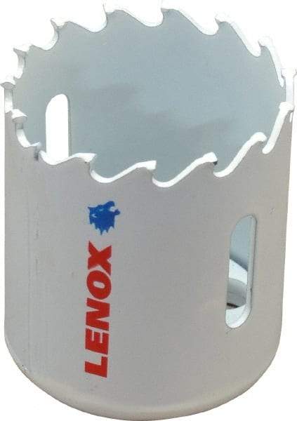 Lenox - 1-5/8" Diam, 1-1/2" Cutting Depth, Hole Saw - Carbide-Tipped Saw, Toothed Edge - All Tool & Supply