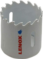 Lenox - 1-3/4" Diam, 1-1/2" Cutting Depth, Hole Saw - Carbide-Tipped Saw, Toothed Edge - All Tool & Supply