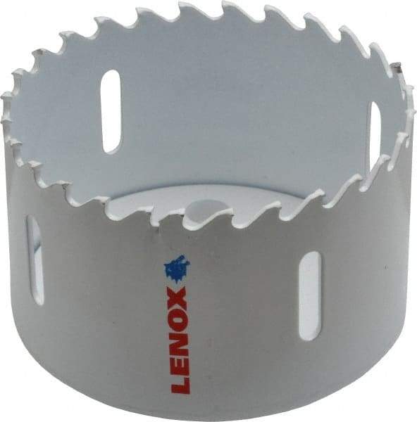 Lenox - 3" Diam, 1-1/2" Cutting Depth, Hole Saw - Carbide-Tipped Saw, Toothed Edge - All Tool & Supply