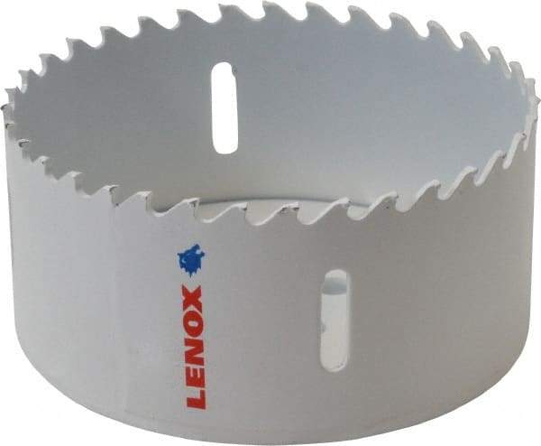 Lenox - 3-3/4" Diam, 1-1/2" Cutting Depth, Hole Saw - Carbide-Tipped Saw, Toothed Edge - All Tool & Supply