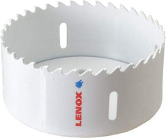 Lenox - 4" Diam, 1-1/2" Cutting Depth, Hole Saw - Carbide-Tipped Saw, Toothed Edge - All Tool & Supply