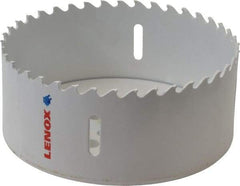 Lenox - 4-1/4" Diam, 1-1/2" Cutting Depth, Hole Saw - Carbide-Tipped Saw, Toothed Edge - All Tool & Supply