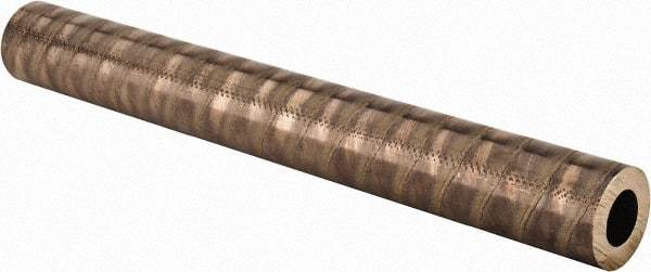 Made in USA - 1-1/2 Inch Outside Diameter x 13 Inch Long, Aluminum Bronze Round Tube - 1 Inch Inside Diameter, Alloy Aluminum Bronze (CDA 954), 5 Lb. Shipping Weight - All Tool & Supply