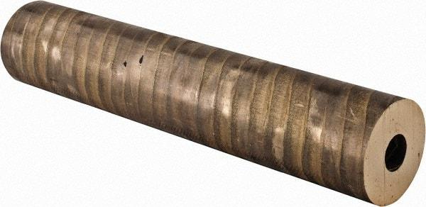 Made in USA - 2-1/2 Inch Outside Diameter x 13 Inch Long, Aluminum Bronze Round Tube - 1 Inch Inside Diameter, Alloy Aluminum Bronze (CDA 954), 16 Lb. Shipping Weight - All Tool & Supply