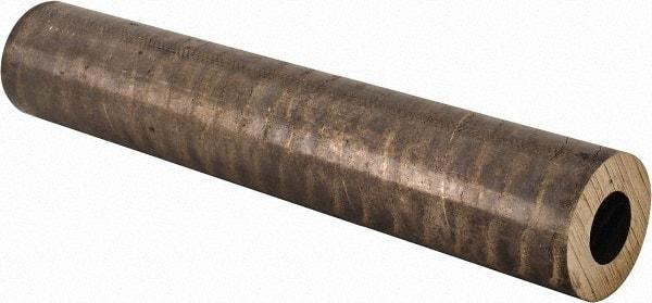 Made in USA - 2-1/4 Inch Outside Diameter x 13 Inch Long, Aluminum Bronze Round Tube - 1-1/4 Inch Inside Diameter, Alloy Aluminum Bronze (CDA 954), 11 Lb. Shipping Weight - All Tool & Supply