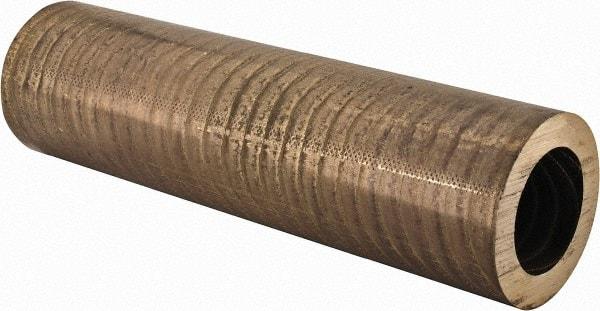 Made in USA - 3-1/2 Inch Outside Diameter x 13 Inch Long, Aluminum Bronze Round Tube - 2-1/2 Inch Inside Diameter, Alloy Aluminum Bronze (CDA 954), 19 Lb. Shipping Weight - All Tool & Supply