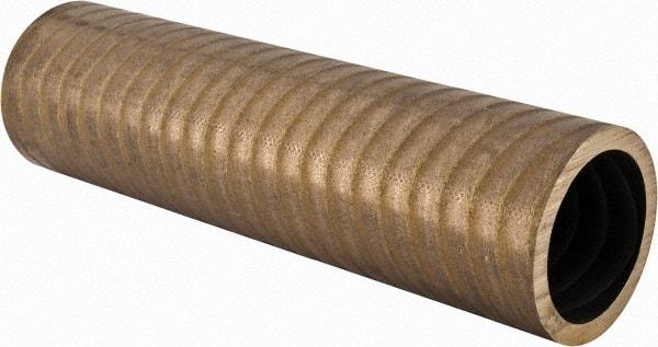 Made in USA - 3-1/2 Inch Outside Diameter x 13 Inch Long, Aluminum Bronze Round Tube - 3 Inch Inside Diameter, Alloy Aluminum Bronze (CDA 954), 12 Lb. Shipping Weight - All Tool & Supply