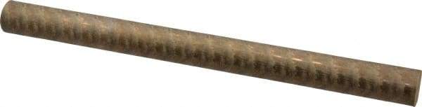 Made in USA - 1 Inch Diameter x 13 Inch Long, Bronze Round Rod - Alloy CDA 954 - All Tool & Supply