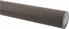 Made in USA - 1' Long, 1-3/4" Diam, Acetal (PTFE-Filled) Plastic Rod - Brown - All Tool & Supply