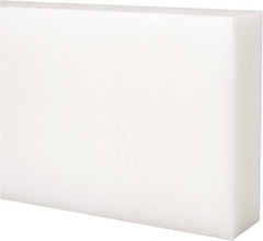 Made in USA - 1' x 6" x 1-1/4" Natural (Color) Acetal Rectangular Bar - All Tool & Supply