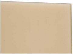 Made in USA - 3/16" Thick x 12" Wide x 4' Long, Nylon 6/6 Sheet - Natural - All Tool & Supply