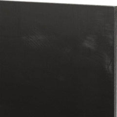 Made in USA - 3/16" Thick x 12" Wide x 2' Long, Nylon 6/6 (MDS-Filled) Sheet - Black - All Tool & Supply