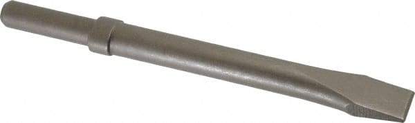 PRO-SOURCE - 25" Head Width, 10.2" OAL, 0" Shank Diam, Flat Chisel - Round Shank, Alloy Steel - All Tool & Supply